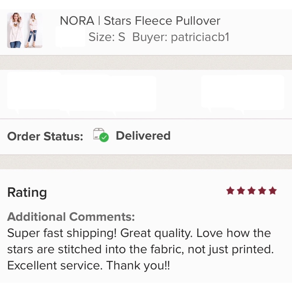 RELISTED SIZE MEDIUM AVAILABLE Stars Pullover - Picture 4 of 5